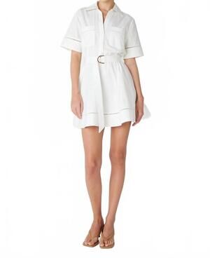 NEW JS71 nara dress in white